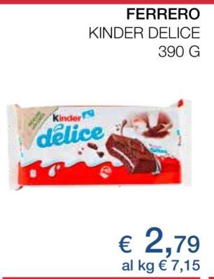 FERRERO KINDER DELICE
