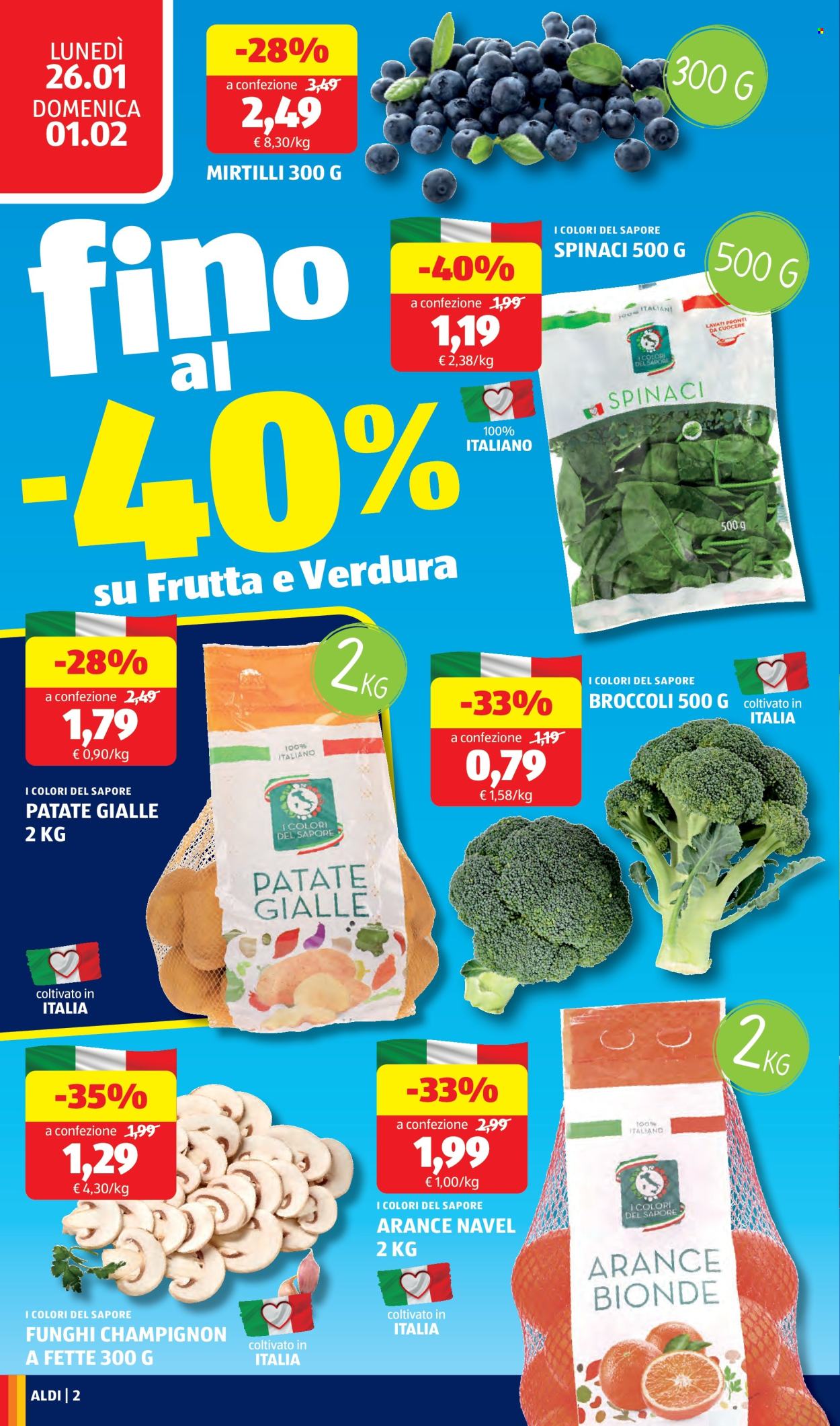 Volantino Aldi - 26/1/2026 - 1/2/2026. Pagina 2