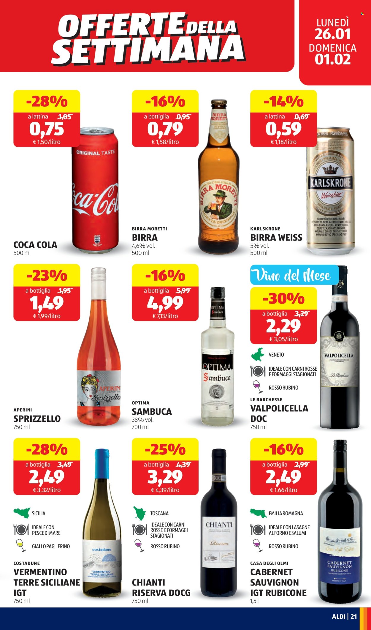 Volantino Aldi - 26/1/2026 - 1/2/2026. Pagina 21