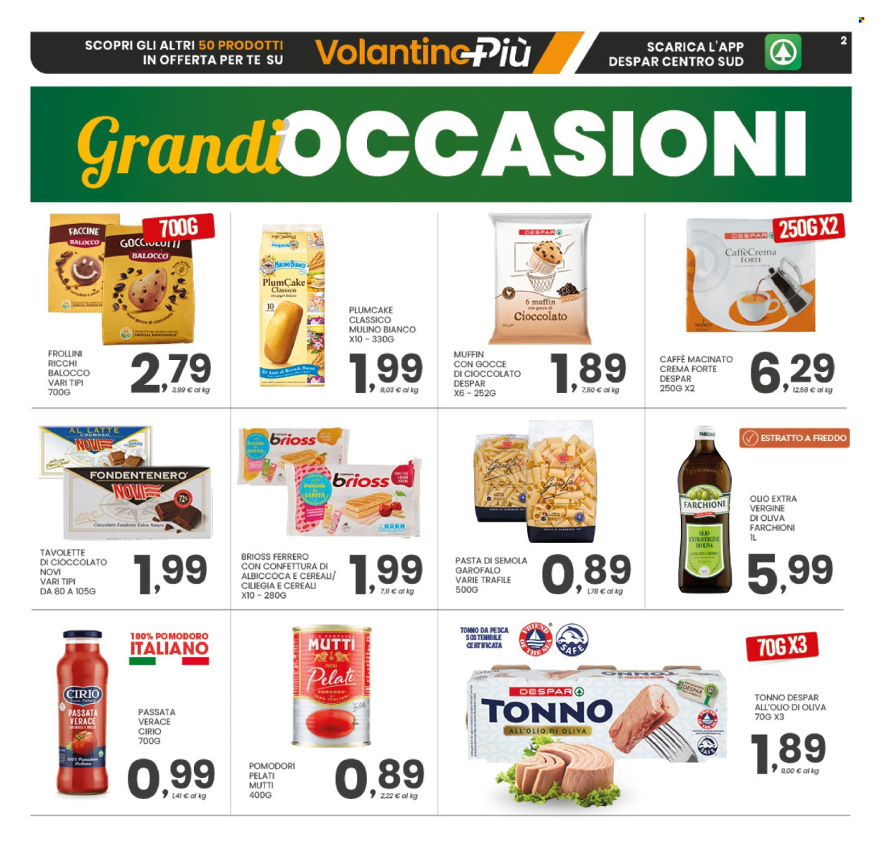 Volantino Despar - 20/1/2026 - 28/1/2026. Pagina 2