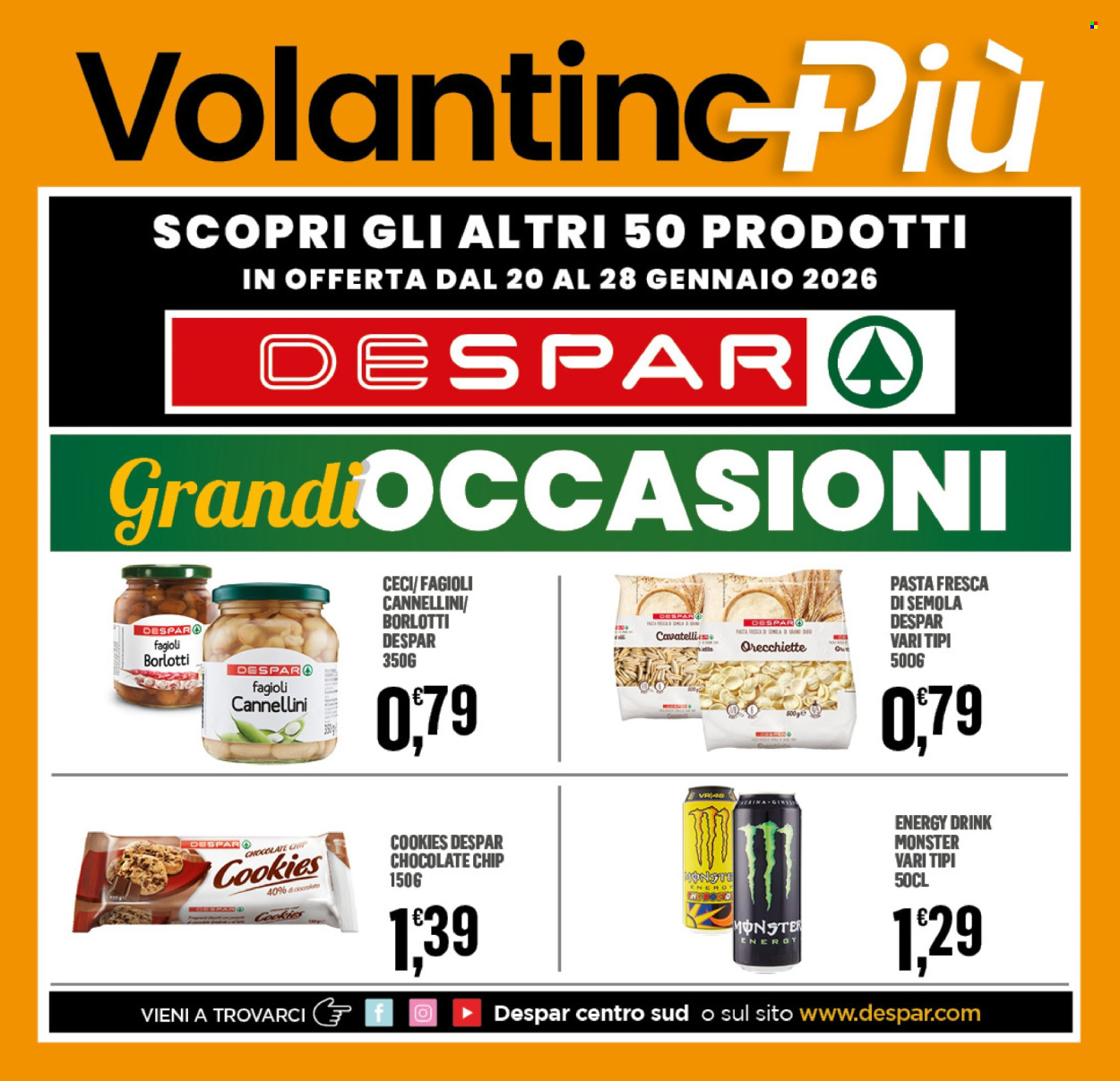 Volantino Despar - 20/1/2026 - 28/1/2026. Pagina 16