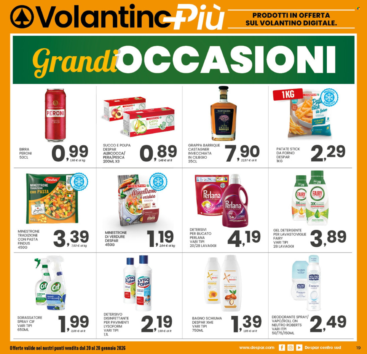 Volantino Despar - 20/1/2026 - 28/1/2026. Pagina 19