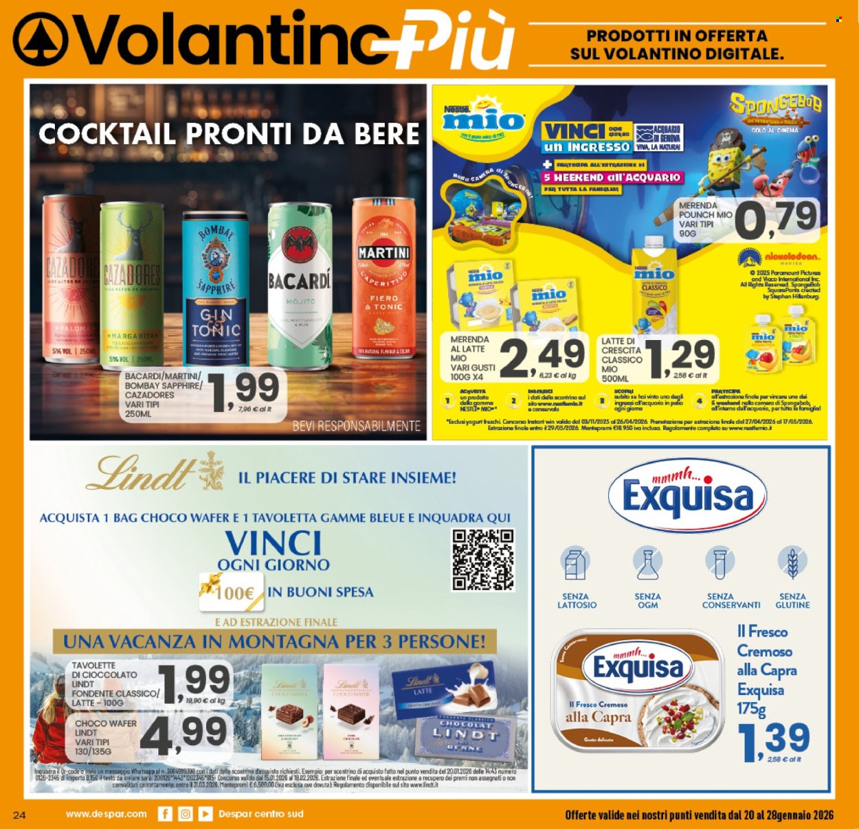 Volantino Despar - 20/1/2026 - 28/1/2026. Pagina 24