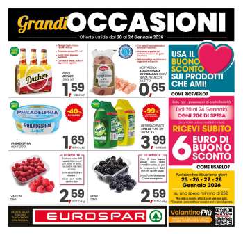 Volantino Eurospar - 20/1/2026 - 28/1/2026.