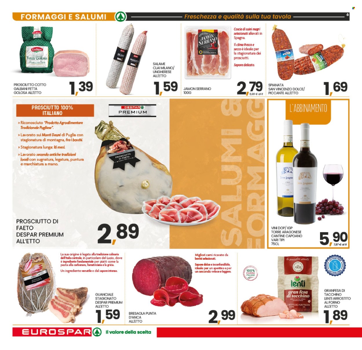 Volantino Eurospar - 20/1/2026 - 28/1/2026. Pagina 6