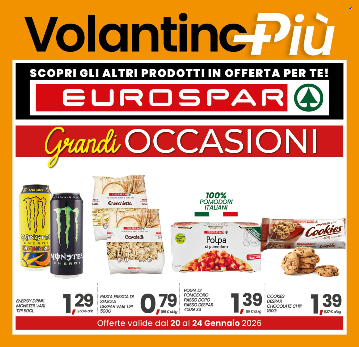 Volantino Eurospar - 20/1/2026 - 28/1/2026. Pagina 16