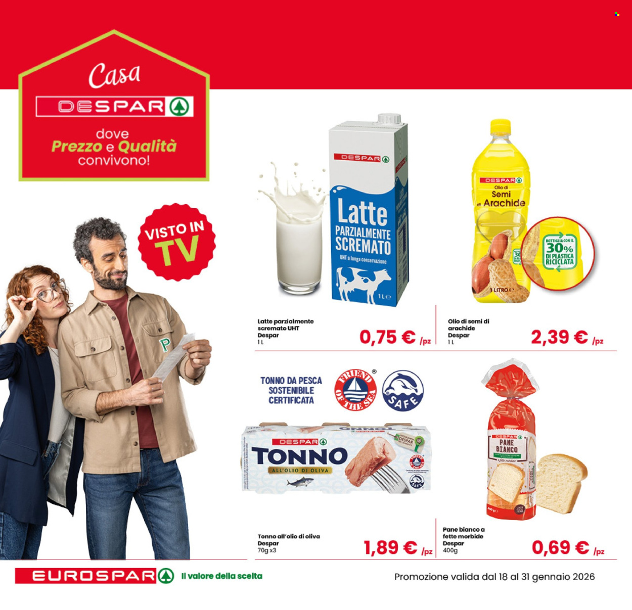 Volantino Eurospar - 20/1/2026 - 28/1/2026. Pagina 18