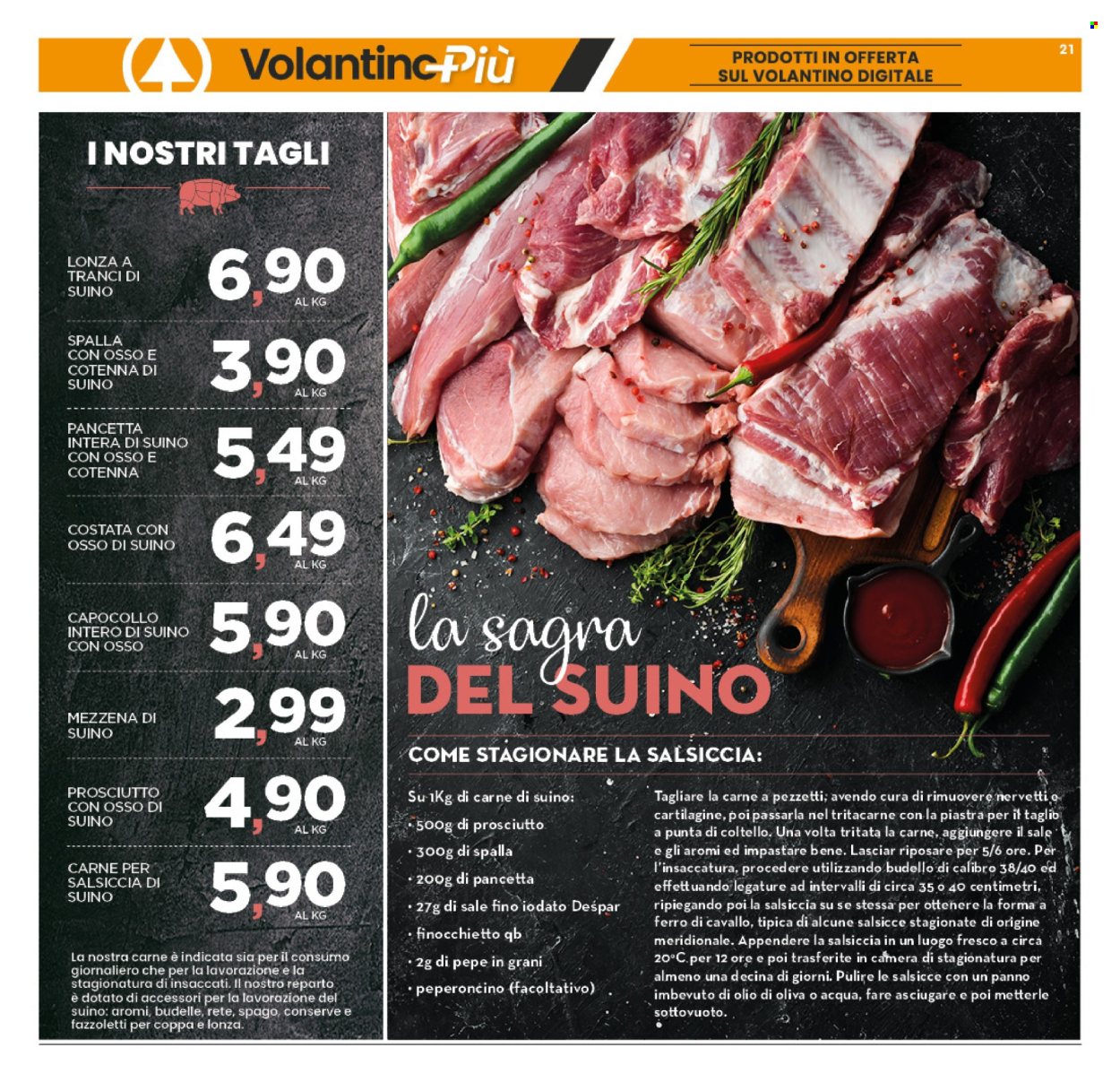 Volantino Eurospar - 20/1/2026 - 28/1/2026. Pagina 21