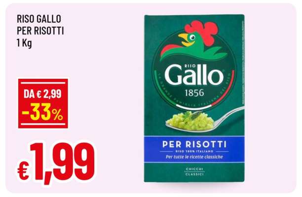 Riso Gallo per Risotti