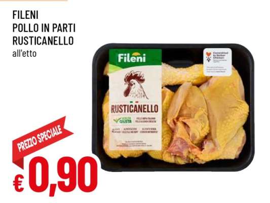 FILENI POLLO IN PARTI RUSTICANELLO
