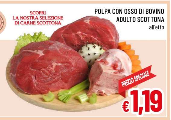 POLPA CON OSSO DI BOVINO ADULTO SCOTTONA