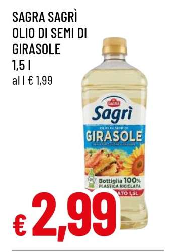 Sagra Sagrì Olio di Semi di Girasole