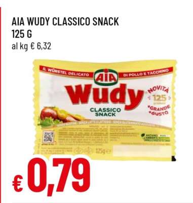 AIA Wudy Classico Snack
