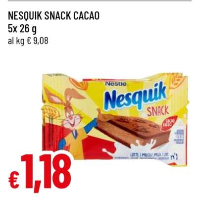 NESQUIK SNACK CACAO