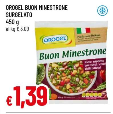OROGEL BUON MINESTRONE SURGELATO