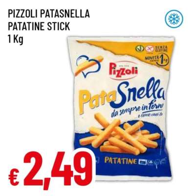PIZZOLI PATASNELLA PATATINE STICK