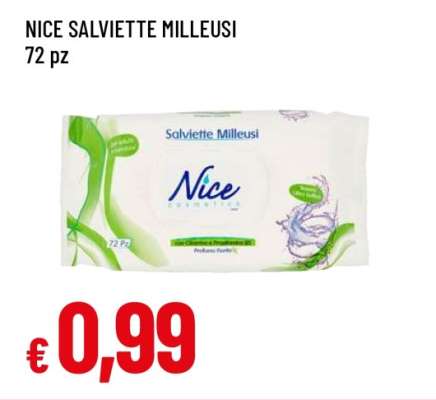NICE SALVIETTE MILLEUSI