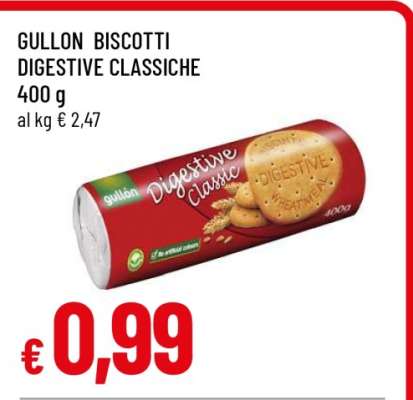 Gullon Biscotti Digestive Classiche
