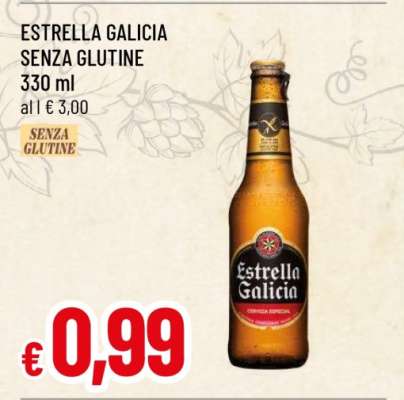 ESTRELLA GALICIA SENZA GLUTINE