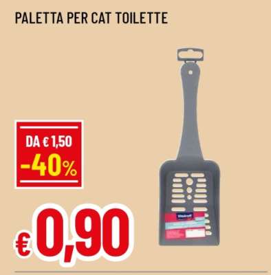 PALETTA PER CAT TOILETTE