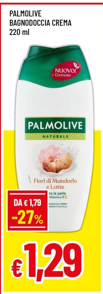 PALMOLIVE BAGNODOCCIA CREMA
