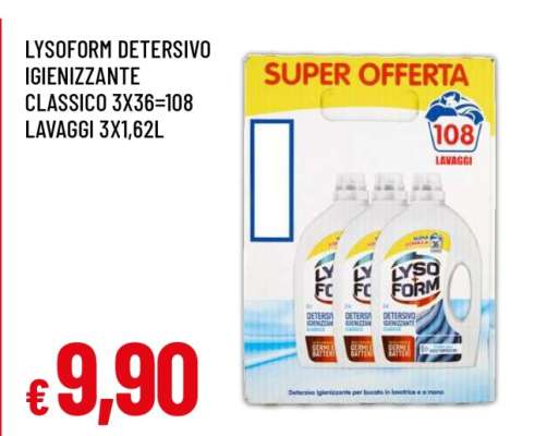 LYSOFORM DETERSIVO IGIENIZZANTE CLASSICO