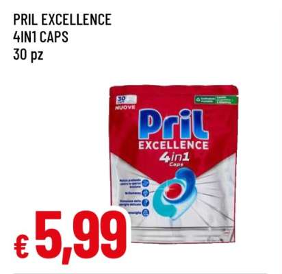 PRIL EXCELLENCE 4IN1 CAPS