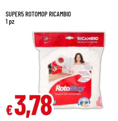 SUPER5 ROTOMOP RICAMBIO