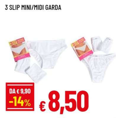 3 SLIP MINI/MIDI GARDA