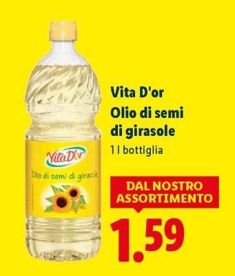 Vita D'or Olio di semi di girasole