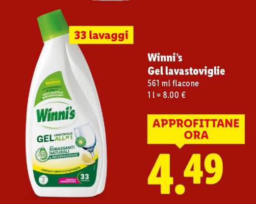 Winni's Gel lavastoviglie