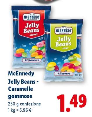 McEnnedy Jelly Beans - Caramelle gommose
