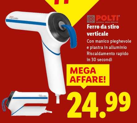 Polti Ferro da stiro verticale