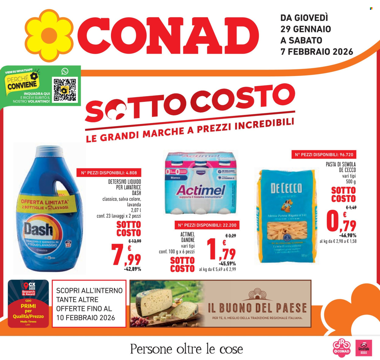 Volantino Conad - 29/1/2026 - 10/2/2026. Pagina 1