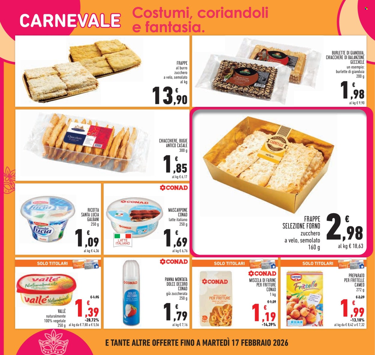 Volantino Conad - 29/1/2026 - 10/2/2026. Pagina 16