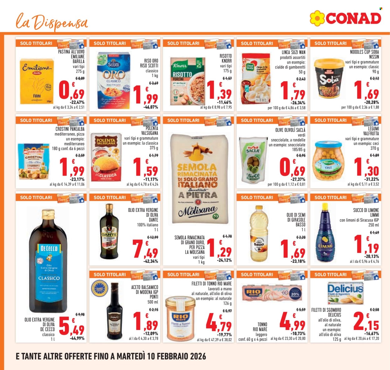 Volantino Conad - 29/1/2026 - 10/2/2026. Pagina 18