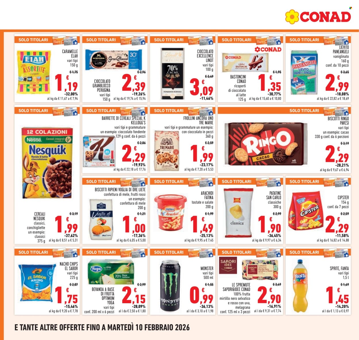 Volantino Conad - 29/1/2026 - 10/2/2026. Pagina 20