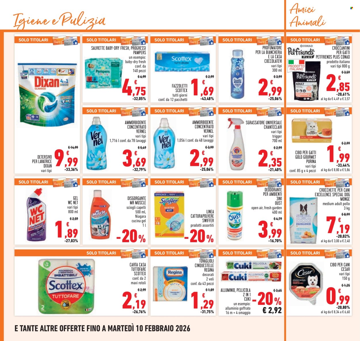 Volantino Conad - 29/1/2026 - 10/2/2026. Pagina 22