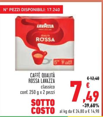 CAFFÈ QUALITÀ ROSSA LAVAZZA