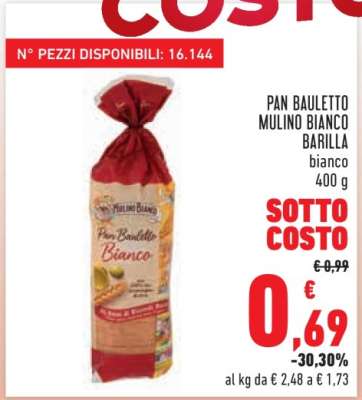 PAN BAULETTO MULINO BIANCO BARILLA