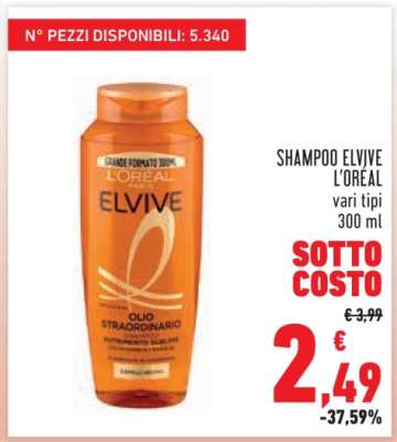 SHAMPOO ELVIVE L'ORÉAL