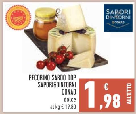 PECORINO SARDO DOP SAPORI&DINTORNI CONAD