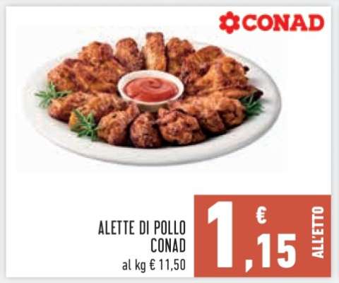 ALETTE DI POLLO CONAD