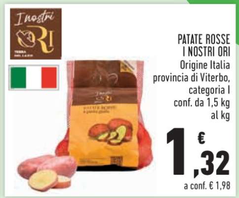 PATATE ROSSE I NOSTRI ORI