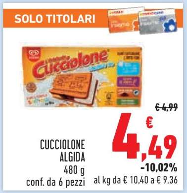 CUCCIOLONE ALGIDA