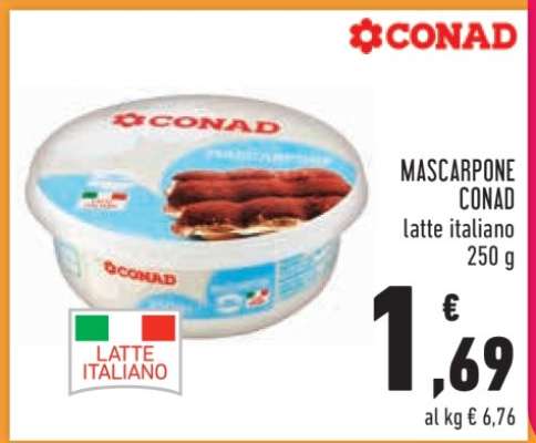 Mascarpone Conad