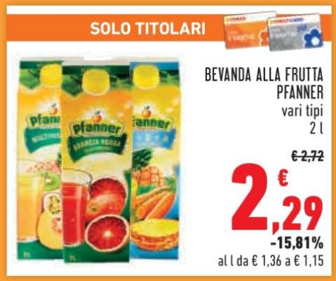 Bevanda alla frutta Pfanner