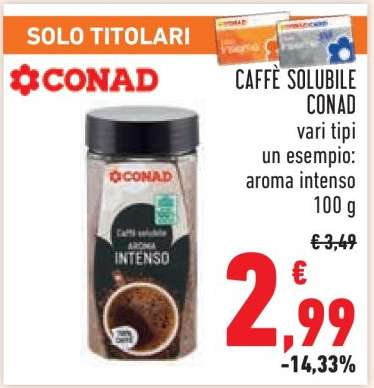 CAFFÈ SOLUBILE CONAD