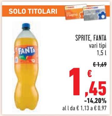 SPRITE/FANTA
