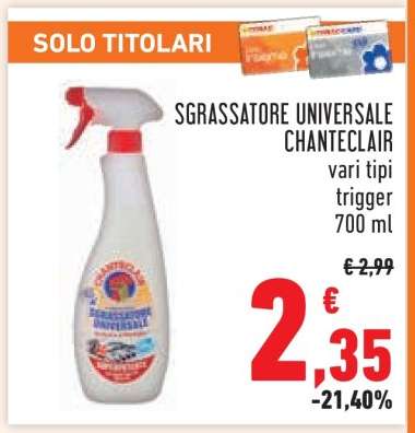 Sgrassatore Universale Chanteclair
